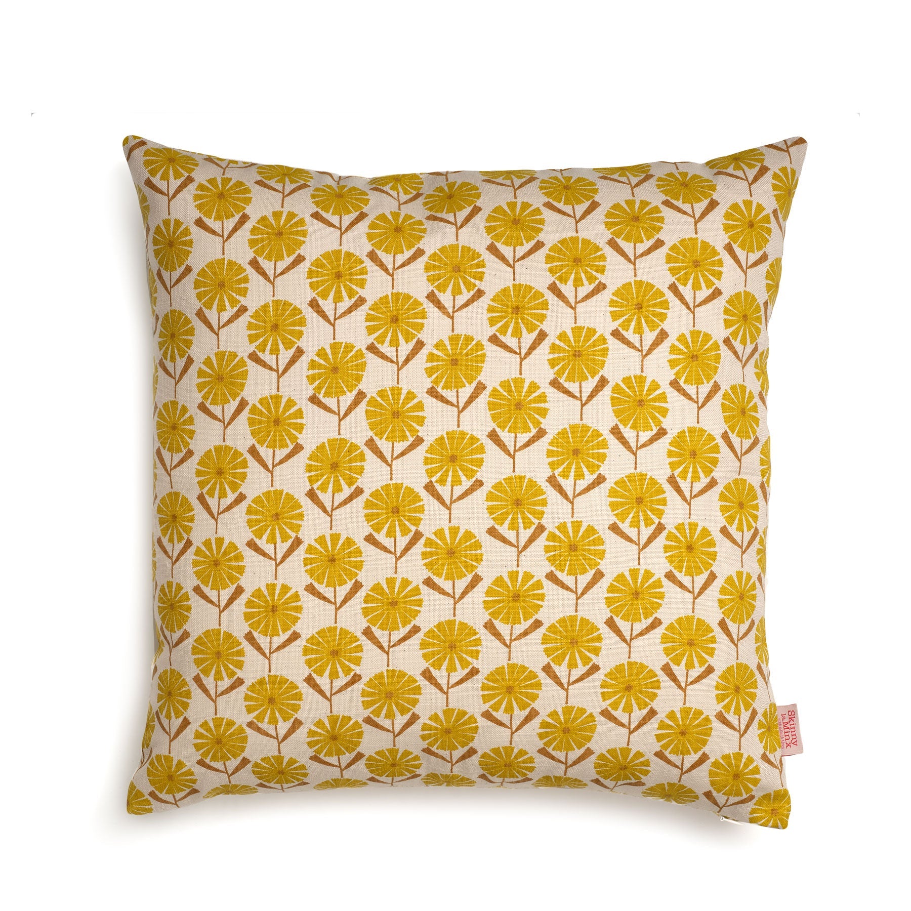 Constance Pillow in Goldenrod